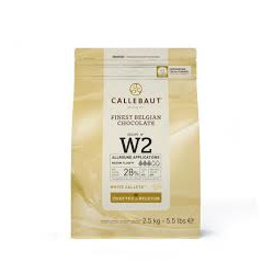 Cobertura Callebaut Blanca