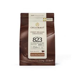 Cobertura Callebaut con leche
