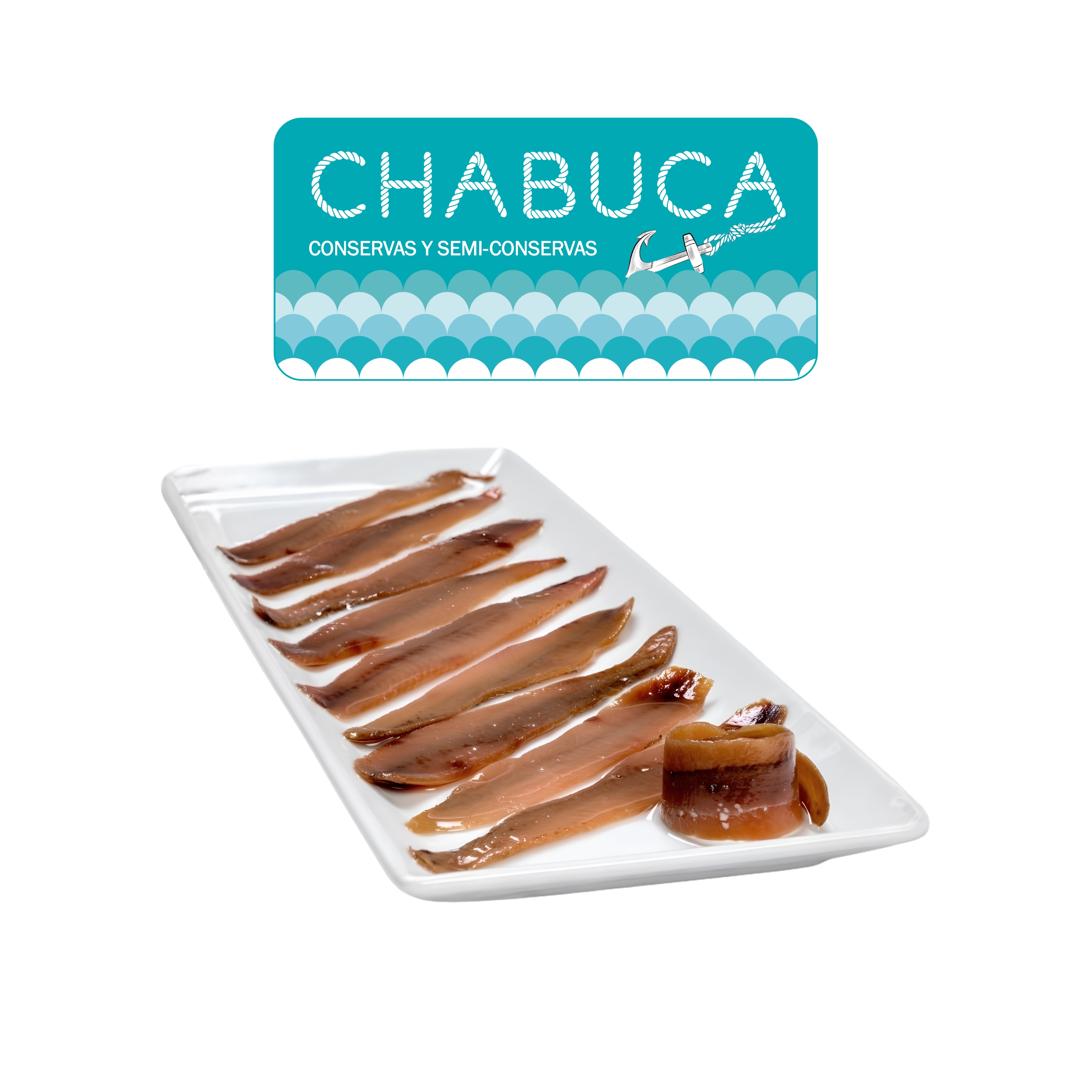 Filetes de Anchoa en Aceite de Oliva Virgen Extra – Anchoa Chabuca 50 Lomos